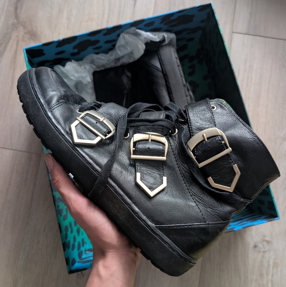 Versace for H&M leather Hightops